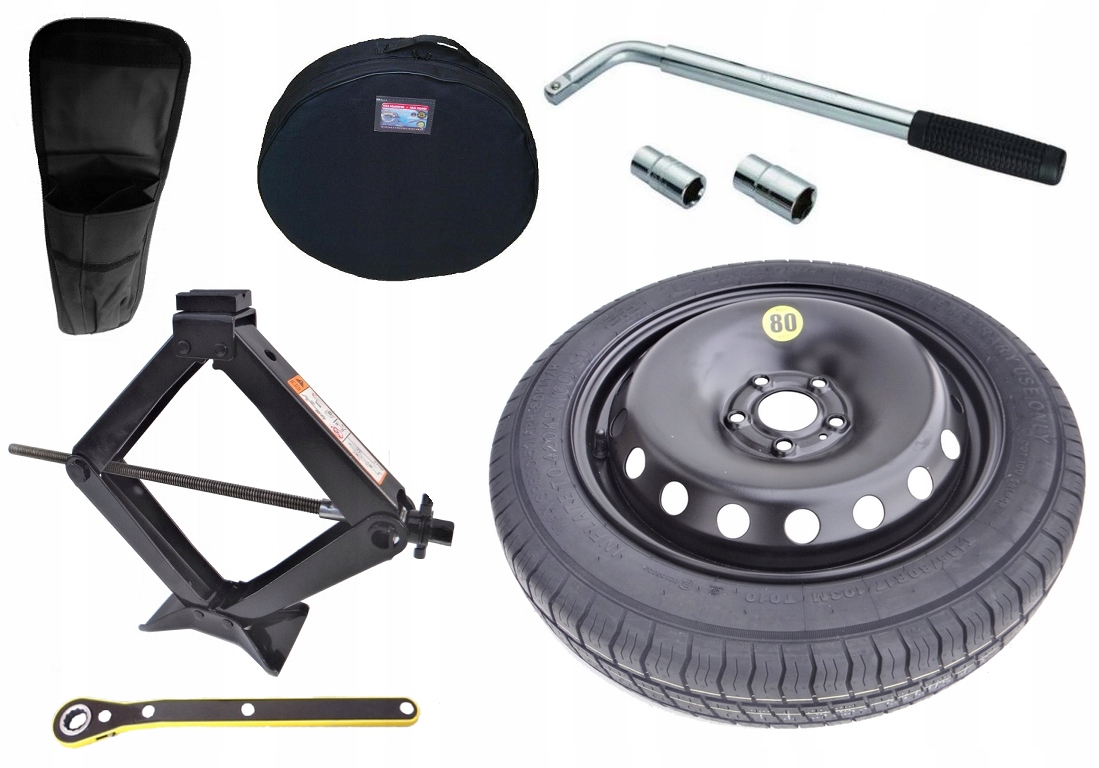 nové Dojezdové Kolo R17 Bmw 5 (E60, E61) (2003-2010) Sada (obal)