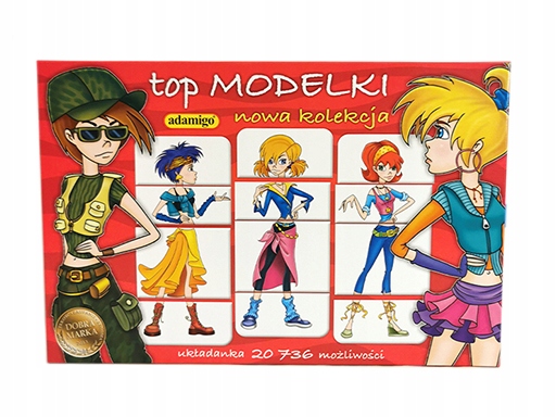 

Układanka Top Modelki, Adamigo