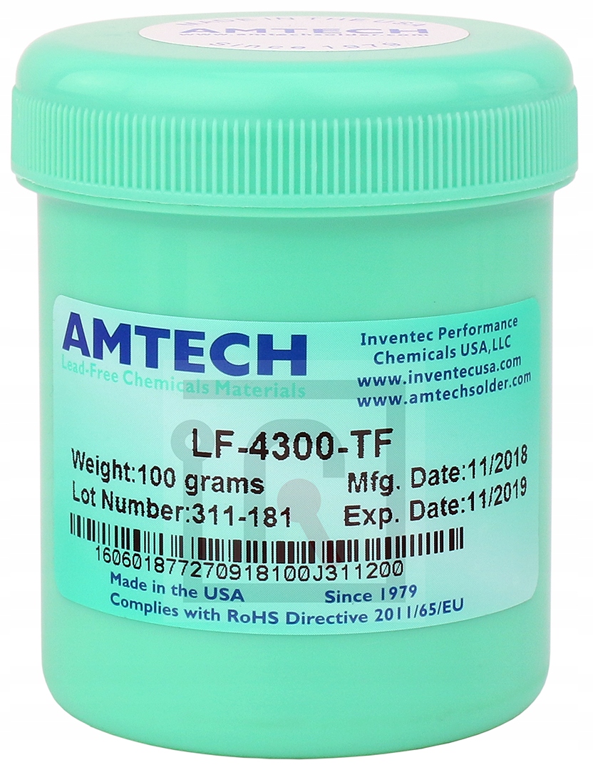 

Flux Topnik Pasta Smd Bga Amtech LF-4300-TF 50g