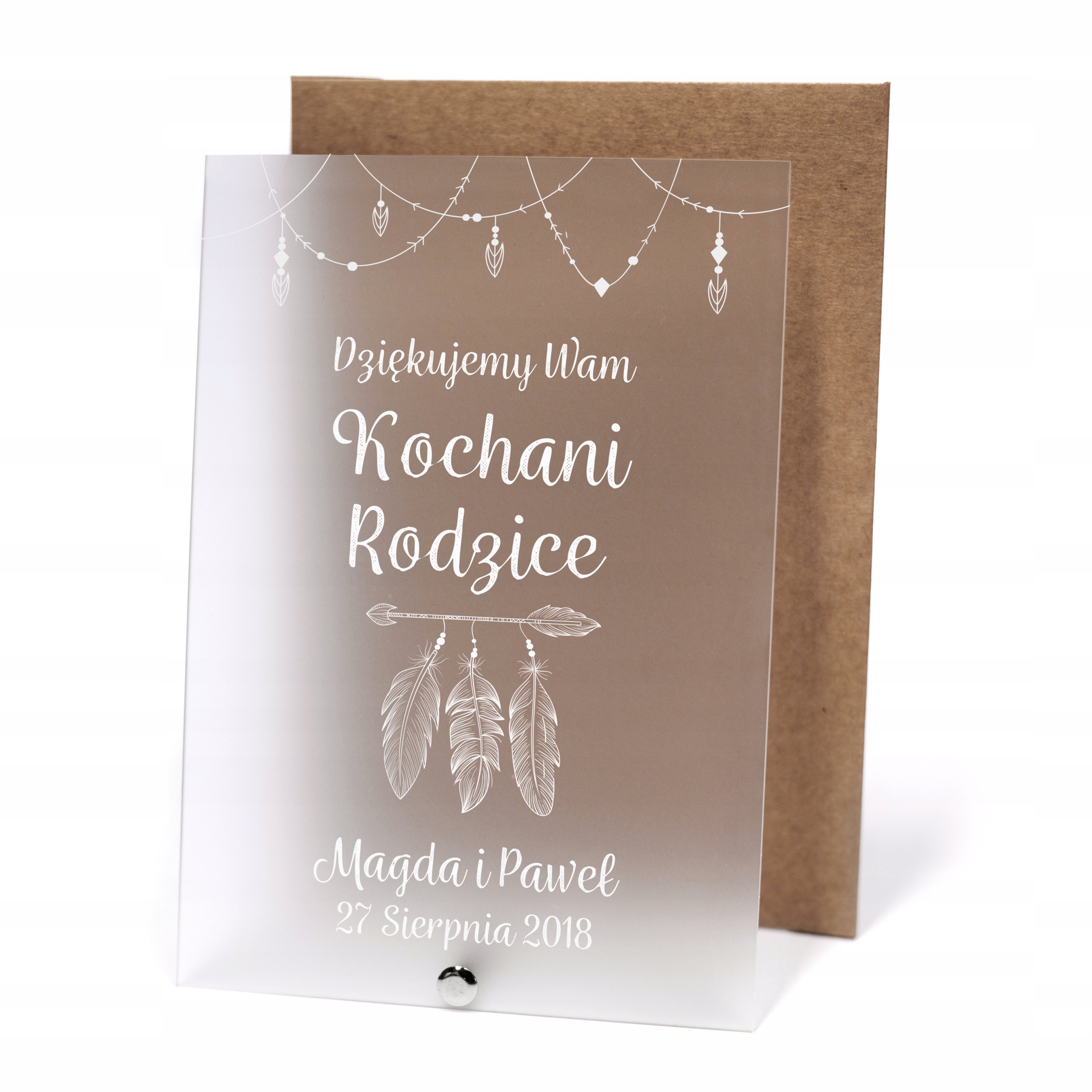 

Statuetki dla rodziców świadków dziadków drużby