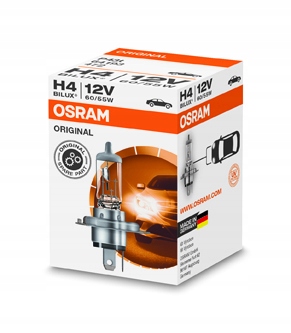 

Żarówka Osram H4 Oryginal 55W 12V 64193