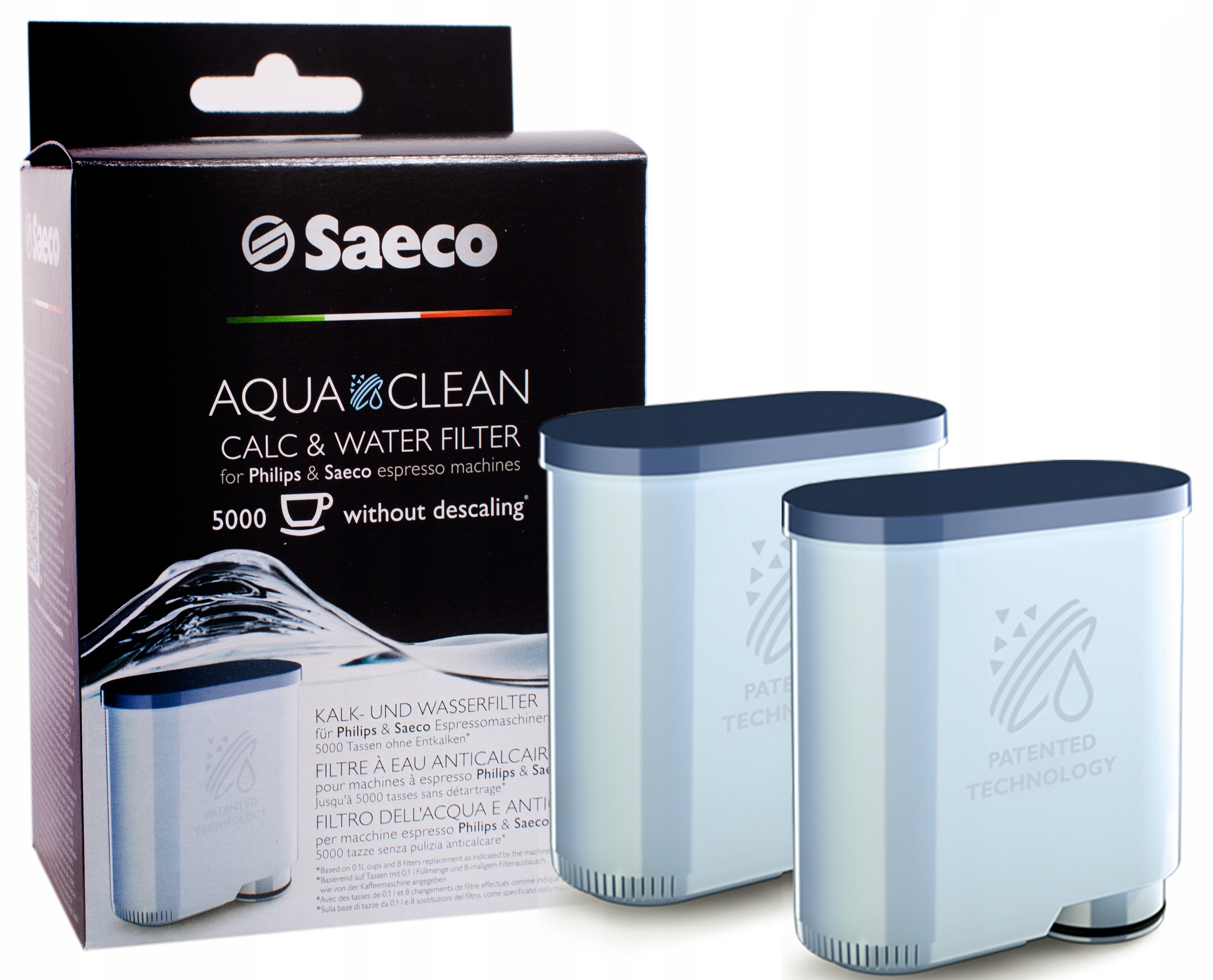 

2 x Filtr Saeco Philips Ekspres Aqua Clean CA6903