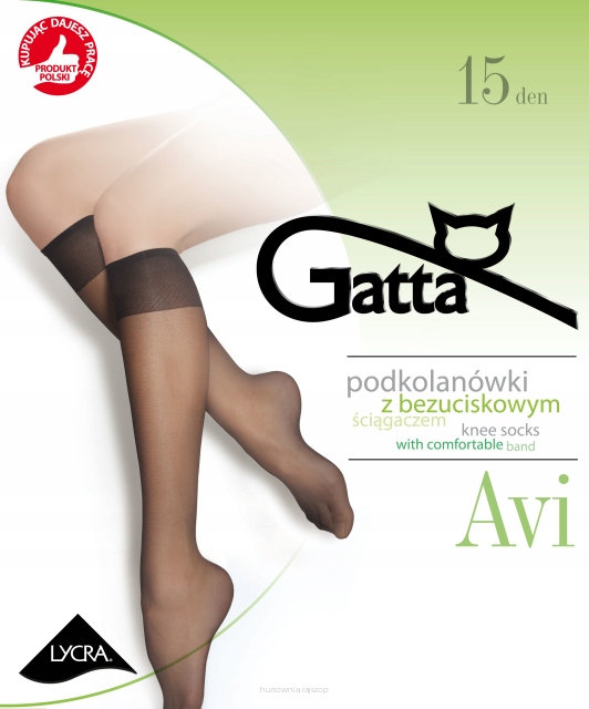 

Podkolanówki Gatta Avi nieuciskają 2 pary- golden