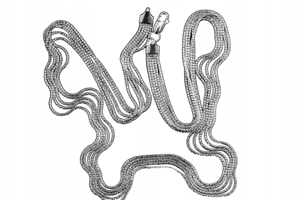 

Cord Piękny Łańcuszek Srebro 925 45cm Made in Pl
