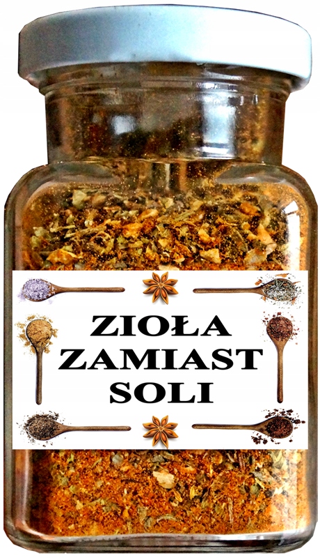 ZIOŁA ZAMIAST SOLI - W SŁOICZKU