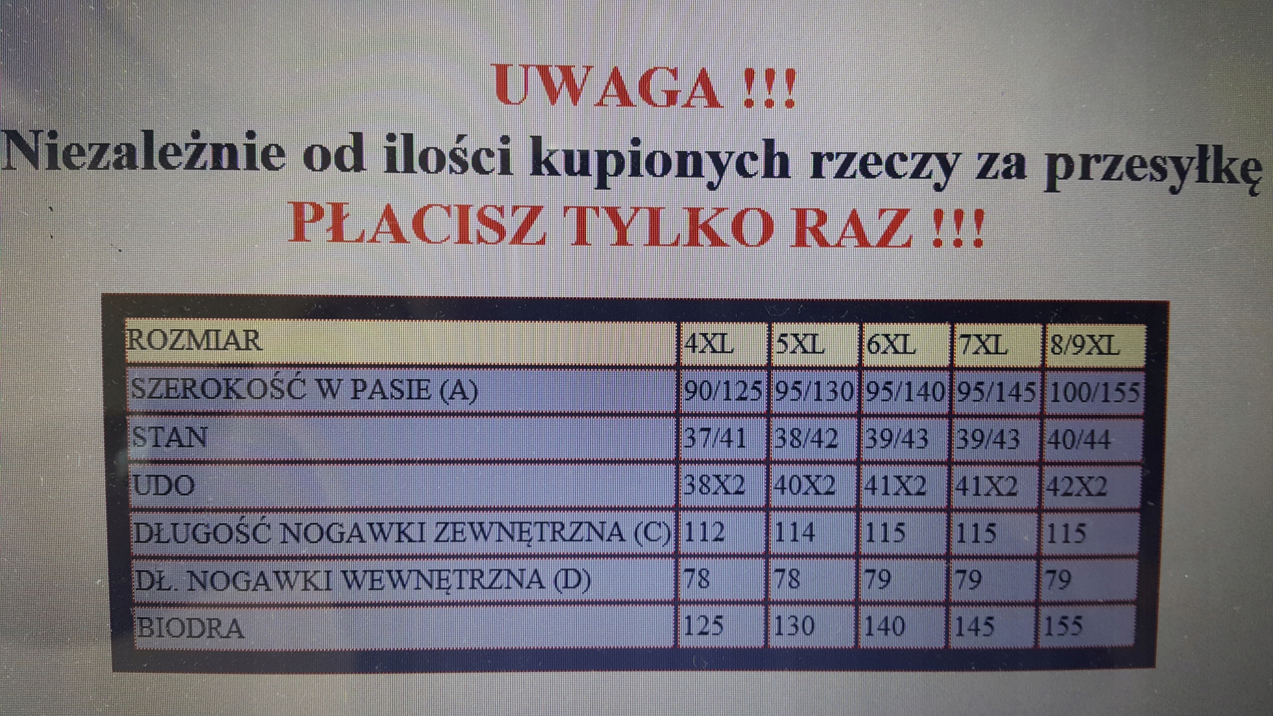 GŁADKIE SPODNIE DRESOWE BAWEŁNA roz. 3XL GRAFIT Rozmiar 3XL