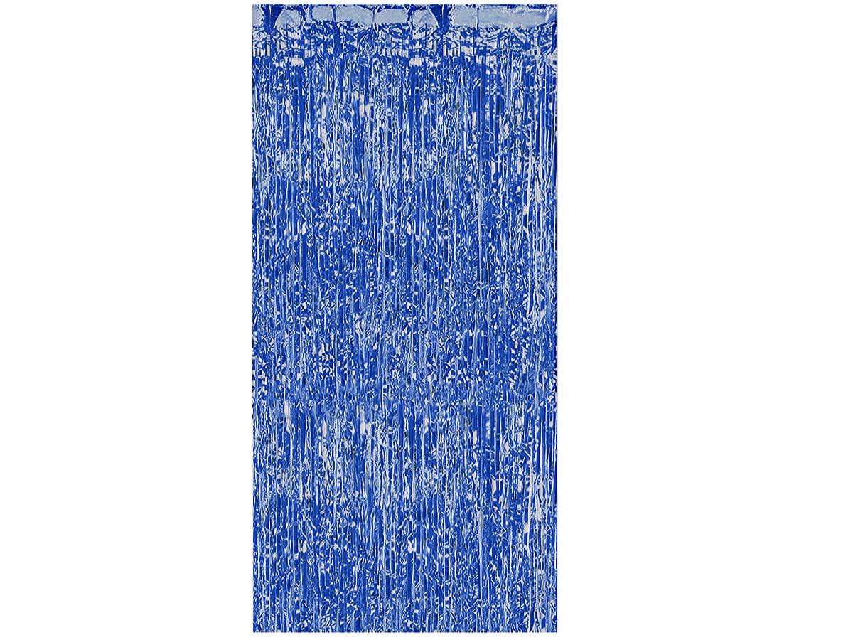 

Kurtyna,zasłona party Niebieska - CRT-001