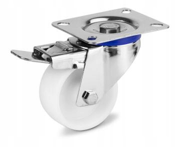 Wko Kolečko Otočné Brzdy FI200 Nerezové 300 Kg