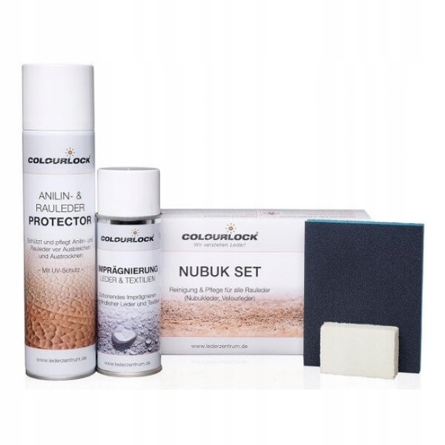 COLOURLOCK ZESTAW DO CZYSZCZENIA Nubuku