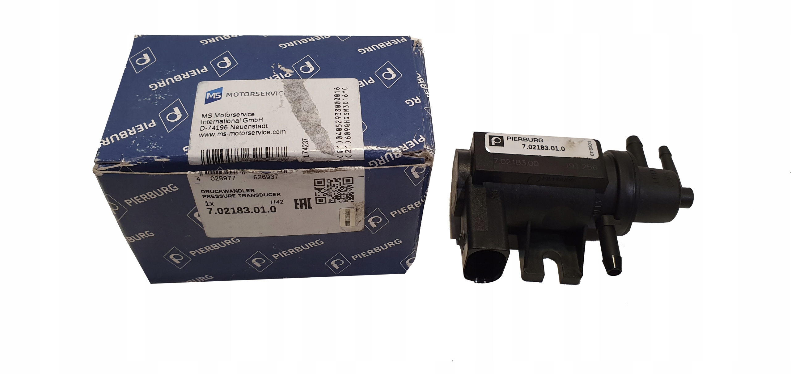 7.02183.01.0 - PIERBURG ЭЛЕКТРОМАГНИТНЫЙ КЛАПАН ПРЕОБРАЗОВАТЕЛЬ ДАВЛЕНИЯ ВЫХЛОПНЫХ ГАЗОВ