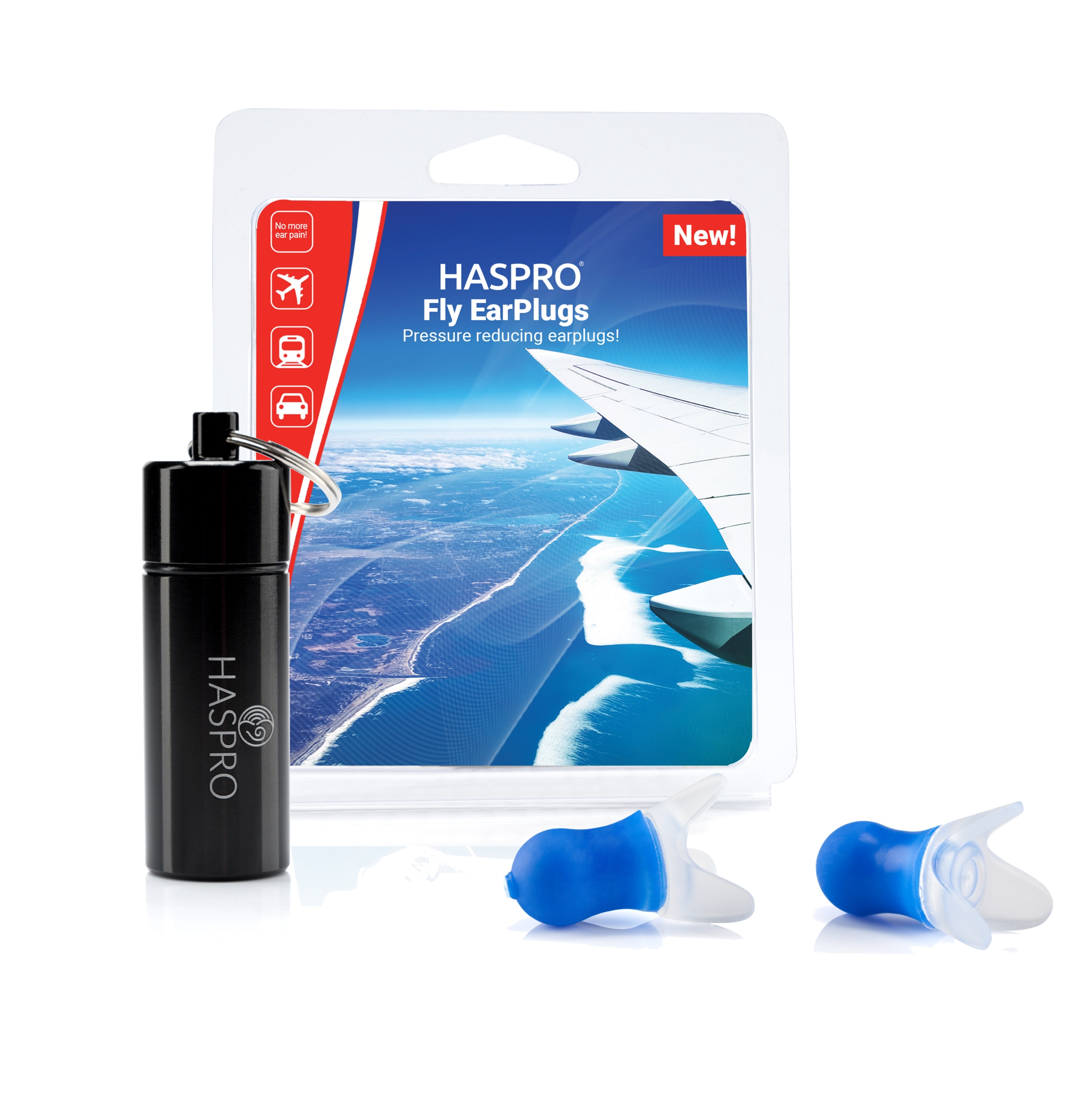 

Zatyczki Stopery Do Uszu Haspro Fly Podróż Lot