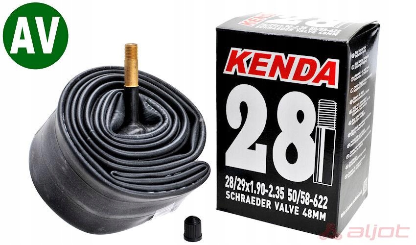 

Kenda Dętka 28/29 x 1,9/2,0/2,125/2,25/2,3 Av 48mm