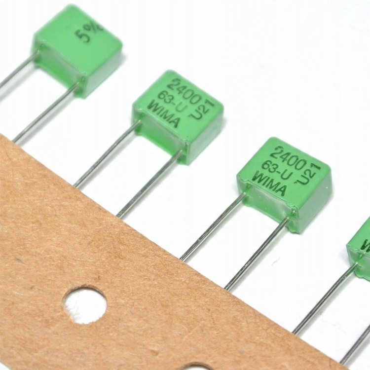

2.4nF 5% 63V Wima FKP2 Kondensator [5szt] #N12C