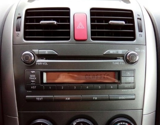 BLAUPUNKT PALMA 190 RADIO BLUETOOTH TOYOTA AURIS Montaż 2-DIN