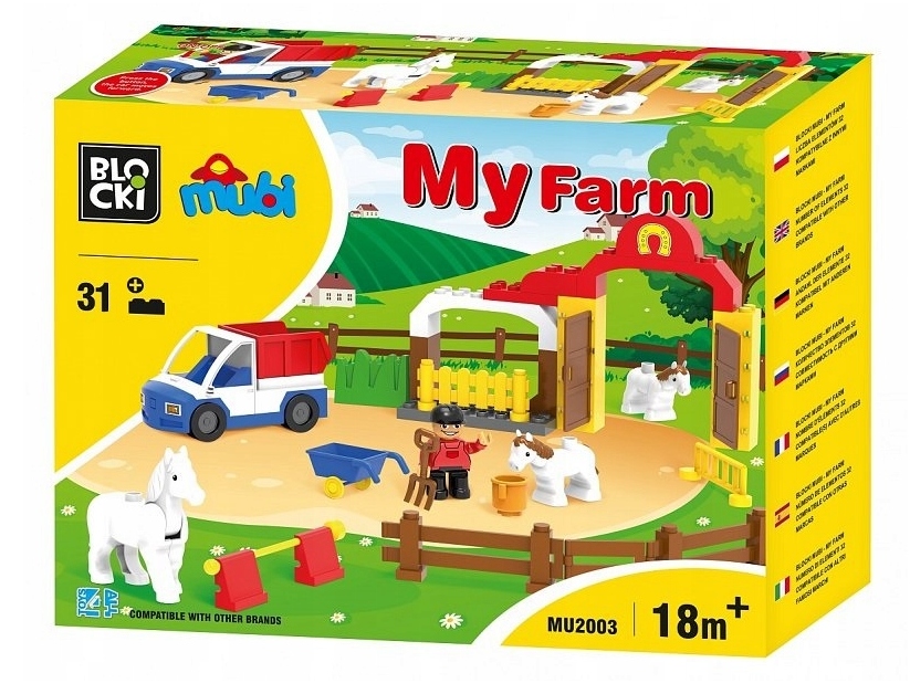 

MubMyFarml Klocki Blocki 31el. MU2003