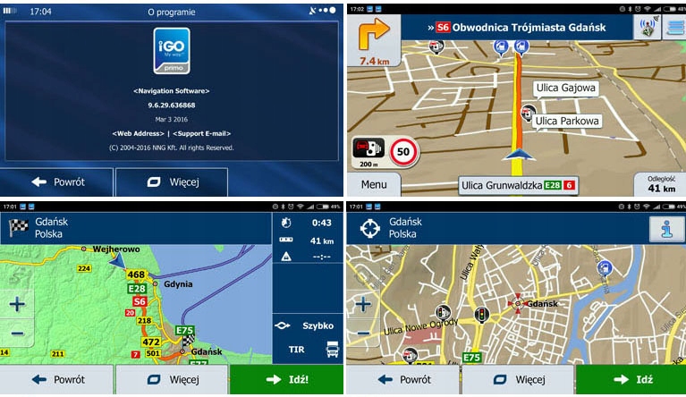 Modecom SX 7.1 Igo Primo вантажний 32GB 2021 Maps Update none