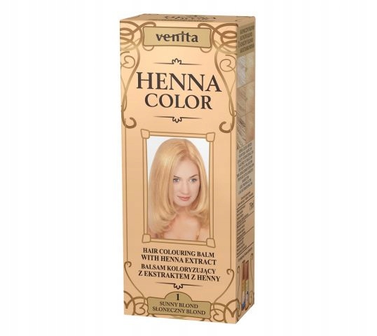 

Venita Henna Color do włosów 1 słoneczny blond