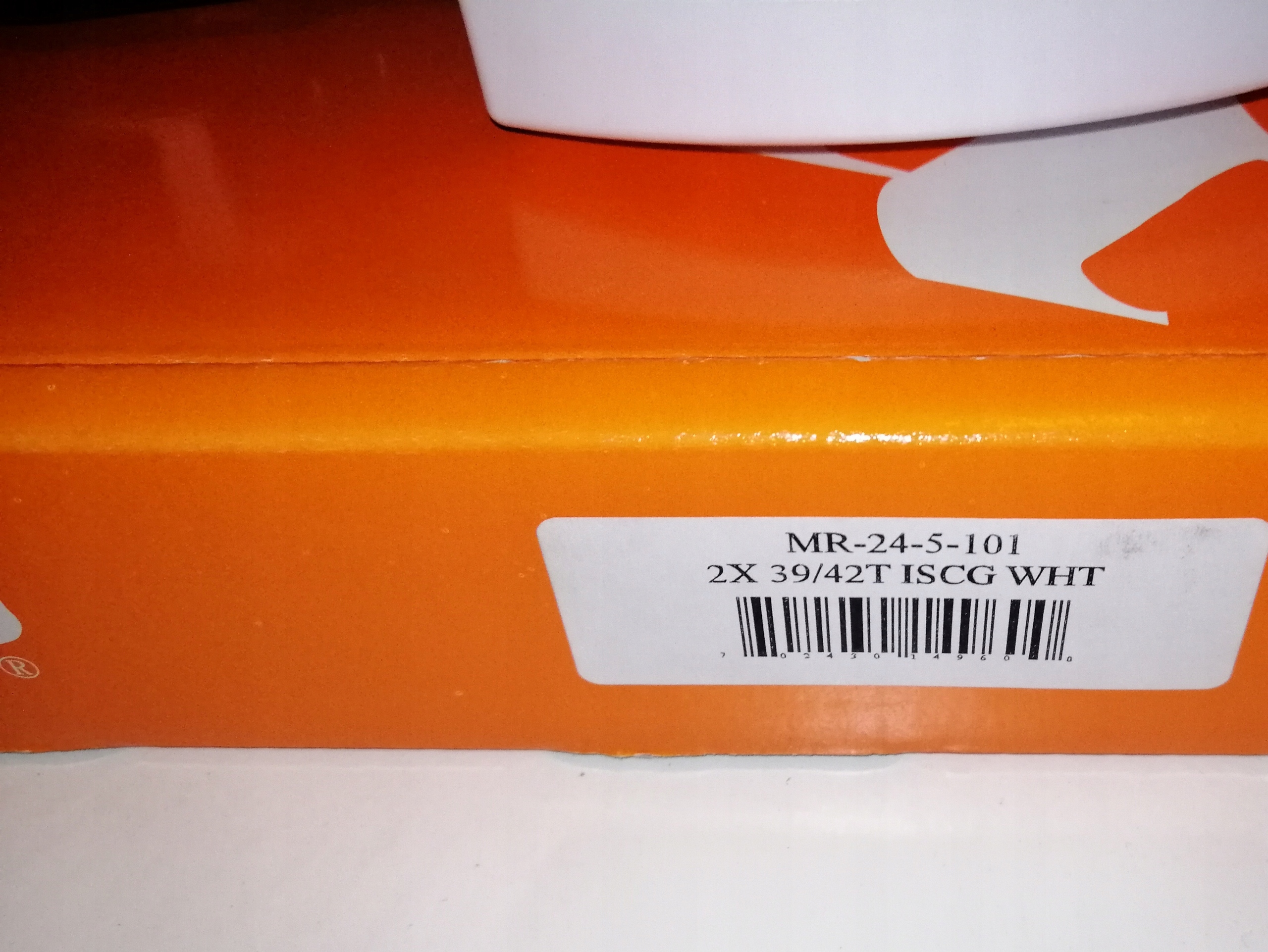 NAPINACZ MRP 2x 39-42T ISCG BIAŁY -60% CENY Kod producenta 2X