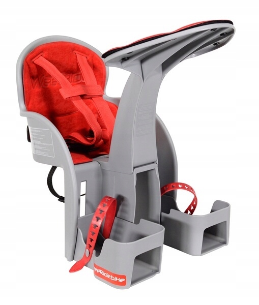 WeeRide Safe Front Classic Fotelik rowerowy Red