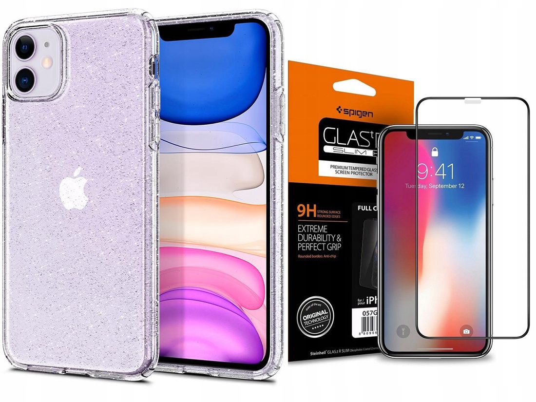 

Spigen Liquid Cr - Etui Case Do Iphone 11 Szkło Fc