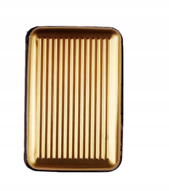 

Portfel Na Karty Aluminiowy Brązowy