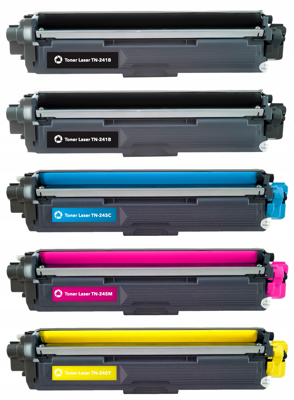 

5x Toner Do Brother TN241 DCP-9015CDW DCP-9020CDW