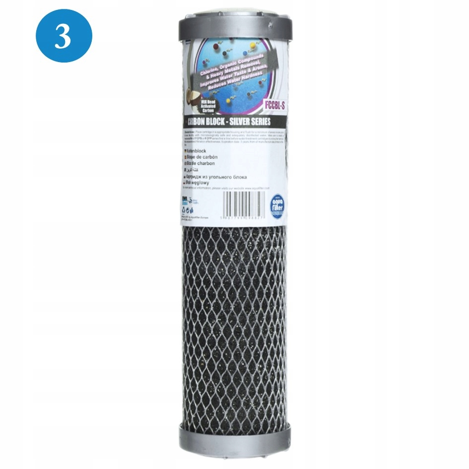 FILTR WODY WSTĘPNY DO DOMU 3 STOPNIOWY ODŻELAZIACZ Przyłącze wody (