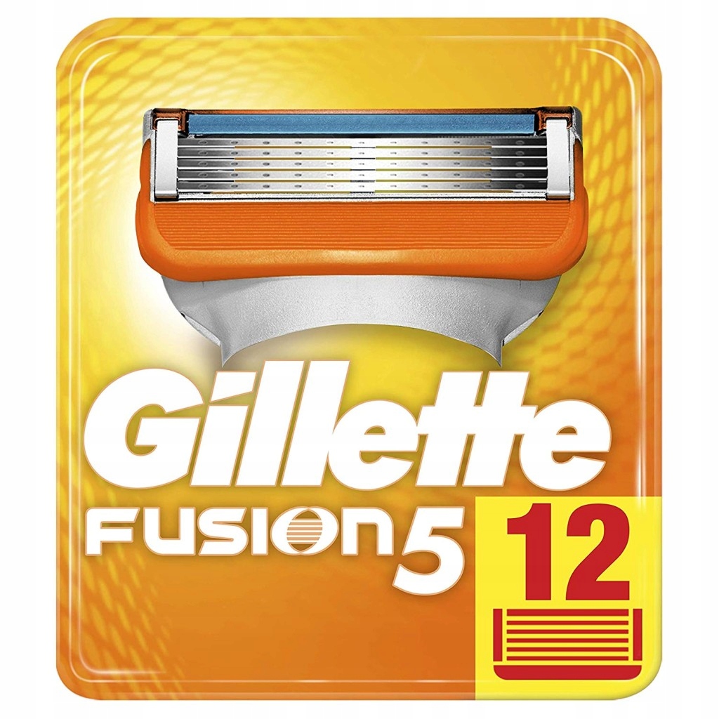 Gillette Fusion 5 čepele náplně 12-pack (Pow) Stand