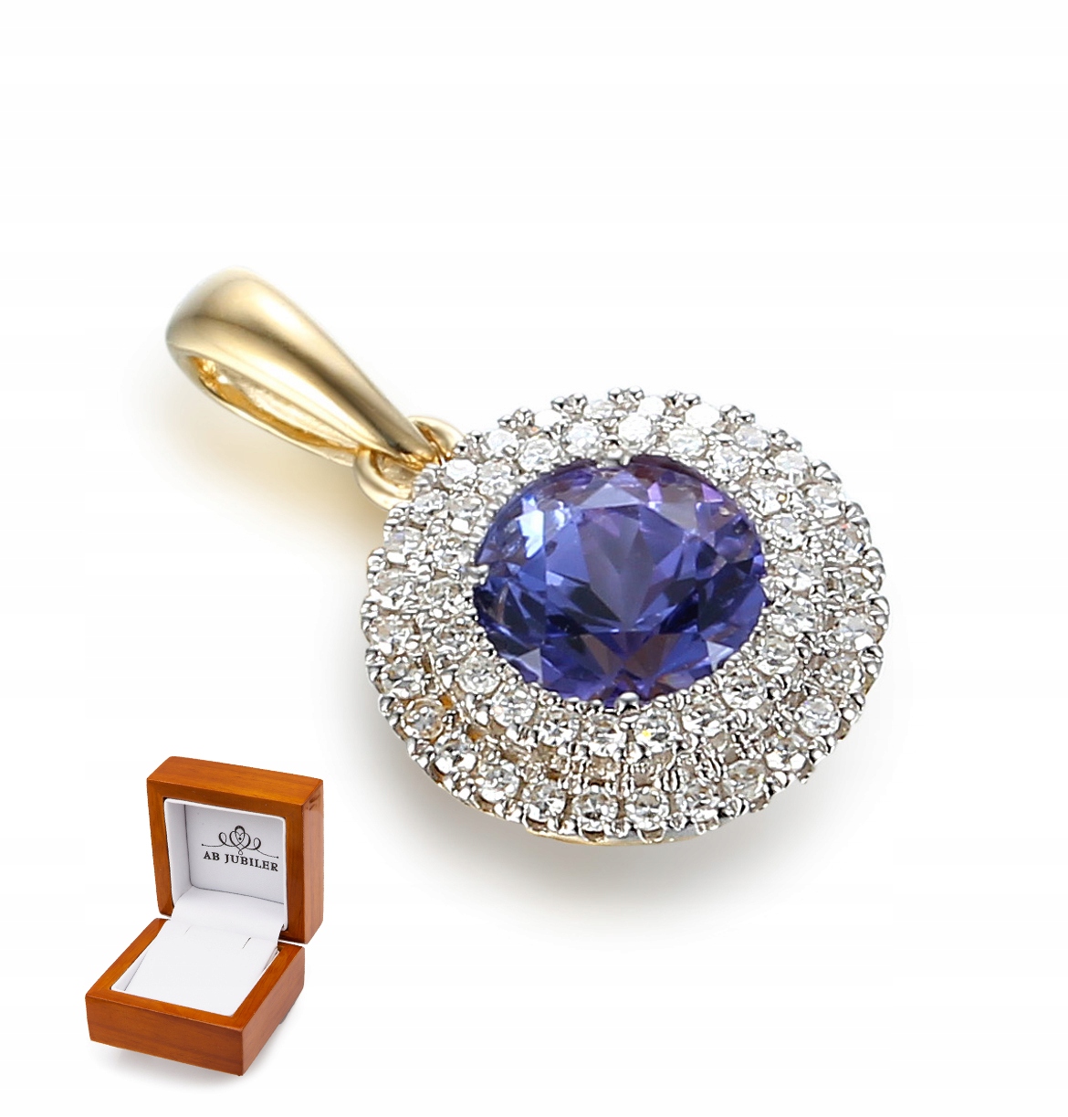 

Zawieszka Złota Tanzanit I Diament id P57736