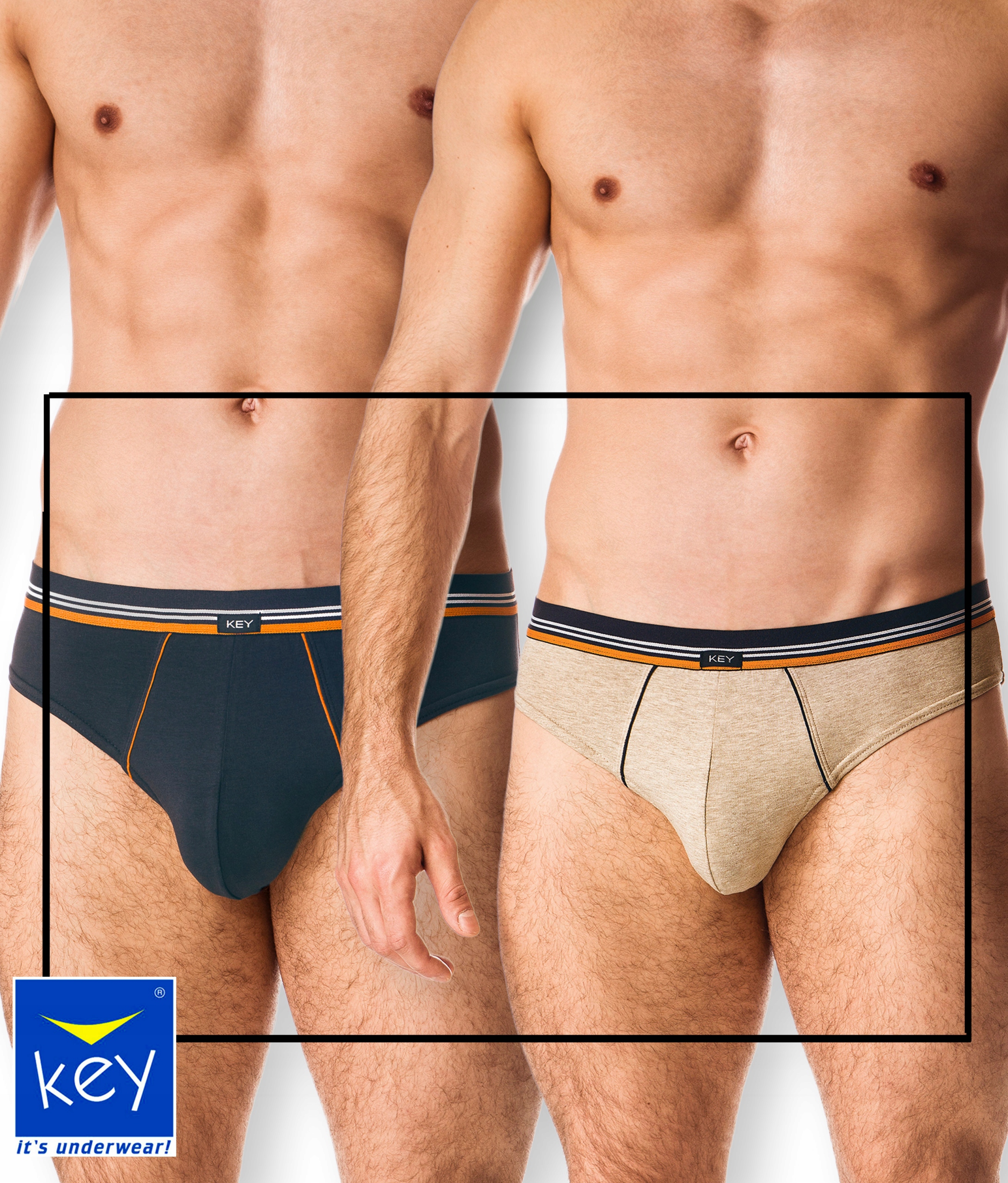 KEY SLIPY 2 szt MPP 162 bawełna M Marka Key