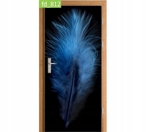 

Fototapeta Naklejka na drzwi Piórko Niebieskie