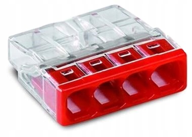 

Złączka Instalacyjna Wago 4X2,5mm2 2273-204 10szt