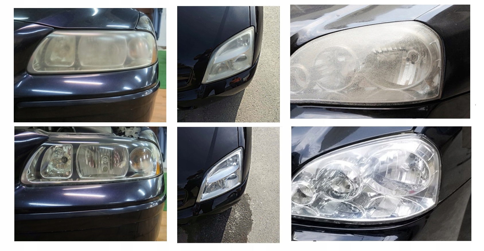 ZESTAW RENOWACJI polerowania REFLEKTORÓW + POWŁOKA EAN (GTIN) 7416355939064