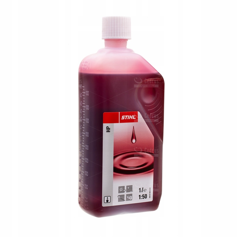 Czerwony olej STIHL 1 L do mieszanki - piły, kosy. Typ olej