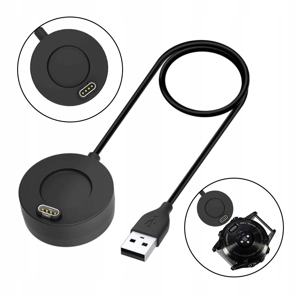 kabel USB ładowarka podstawka Garmin FENIX 6 6X 6S