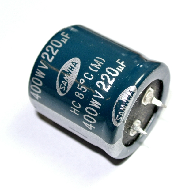 

220uF 400V 85' Samwha Hc 30x31mm _ [1szt] _ #335