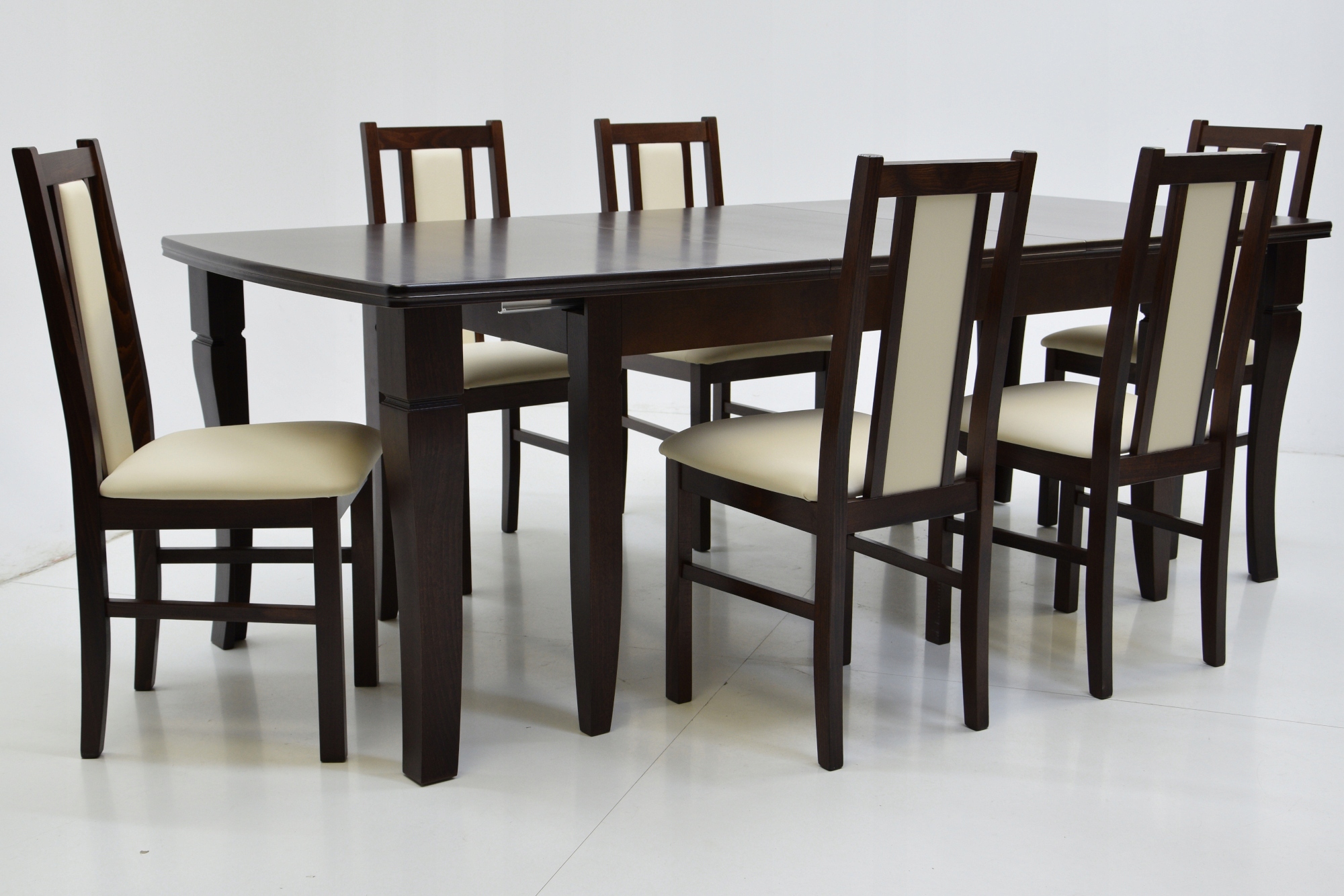 Zestaw do kuchni 6 krzeseł i rozkładany stół 4m Kod producenta d