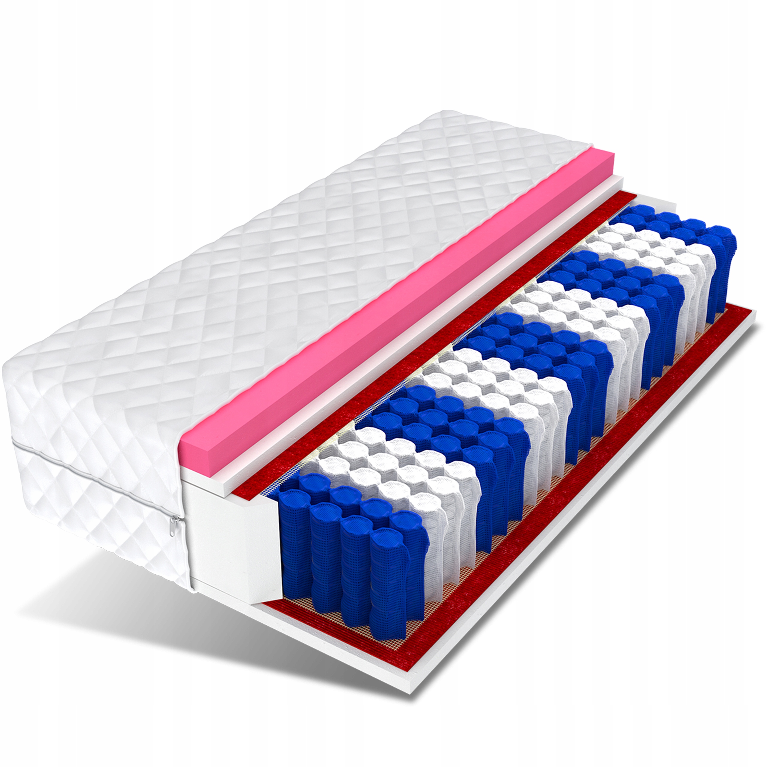 

Materac 160x200 Memory 2x visco pocket 26cm