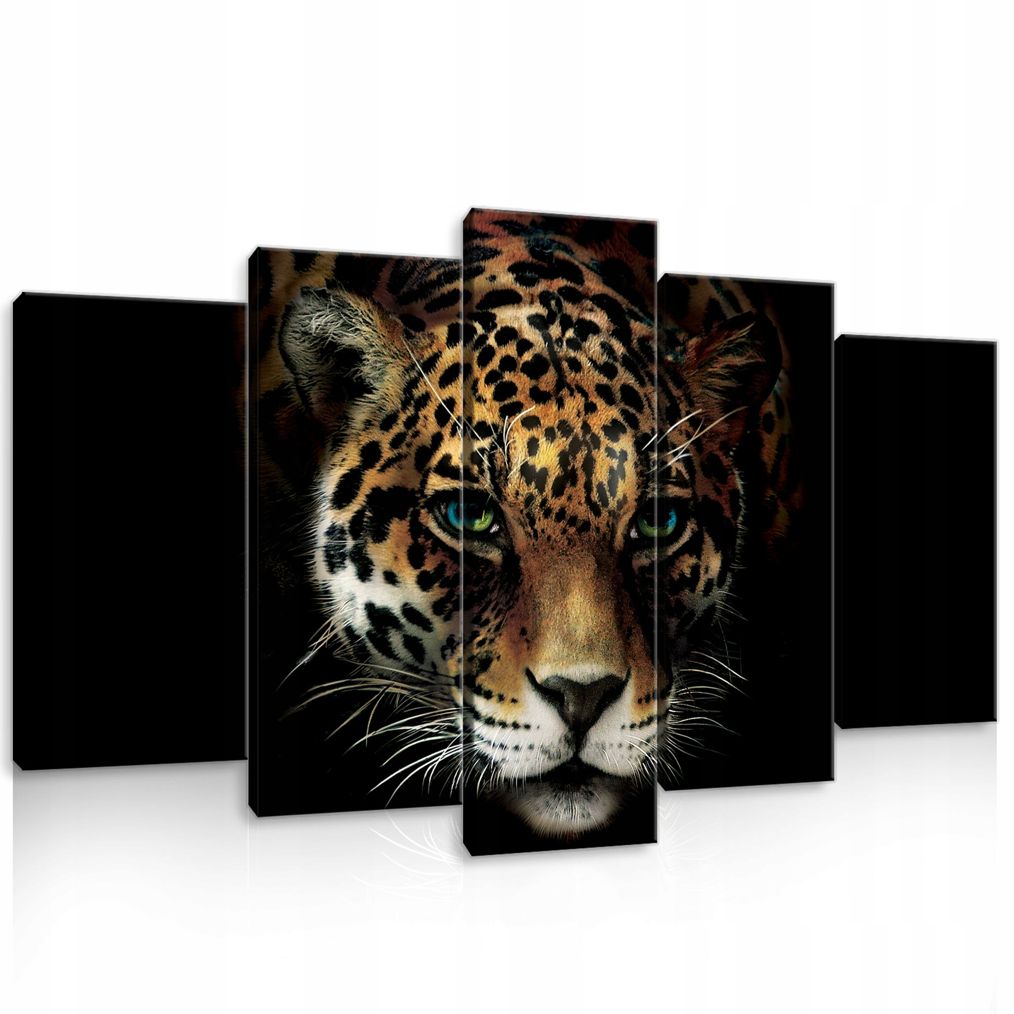 Obraz Tygr Černé Pozadí Moderní Na Plátně Stěna Ložnice Obývací Pokoj 100x60