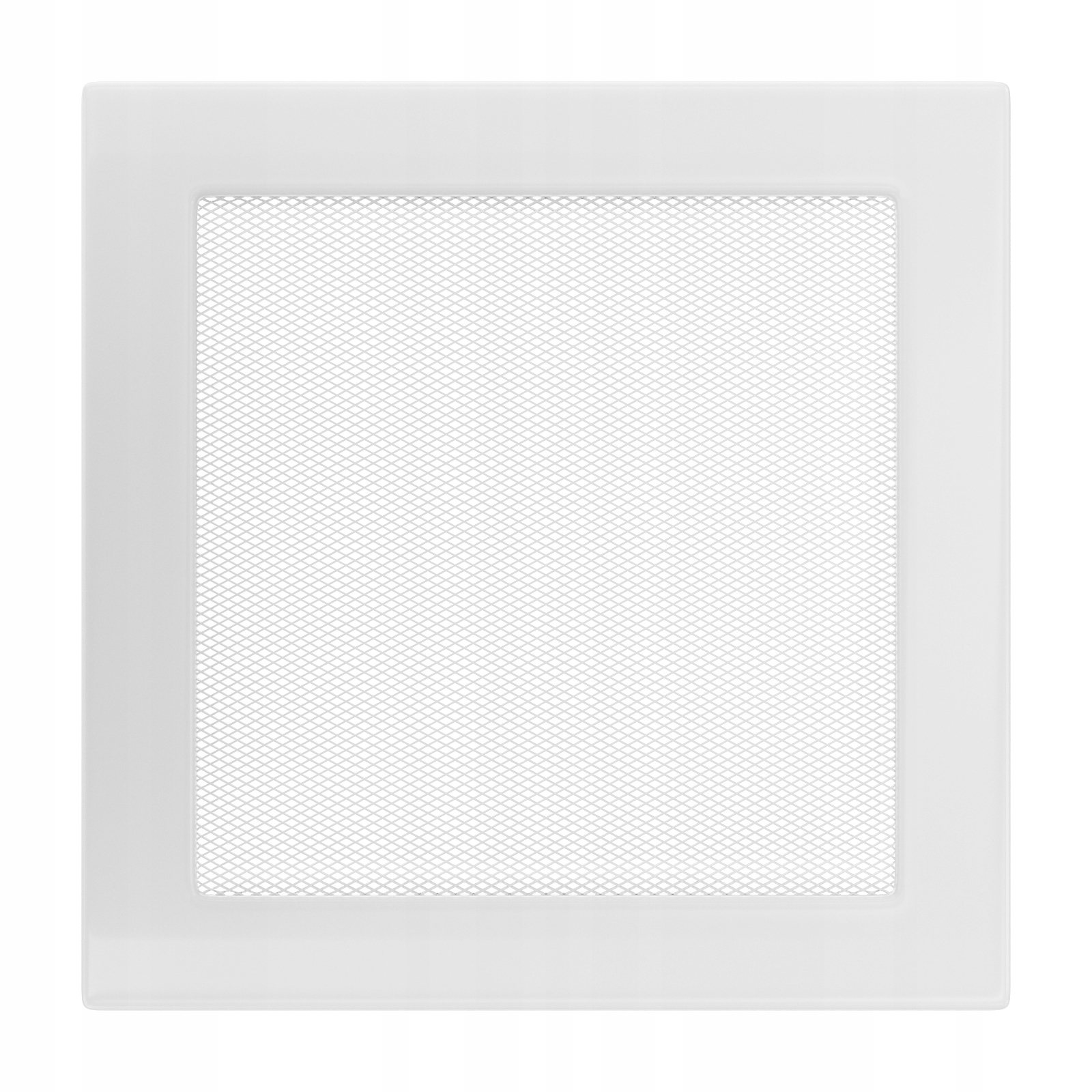 Ventilační krbová mřížka 22x22 Bílá