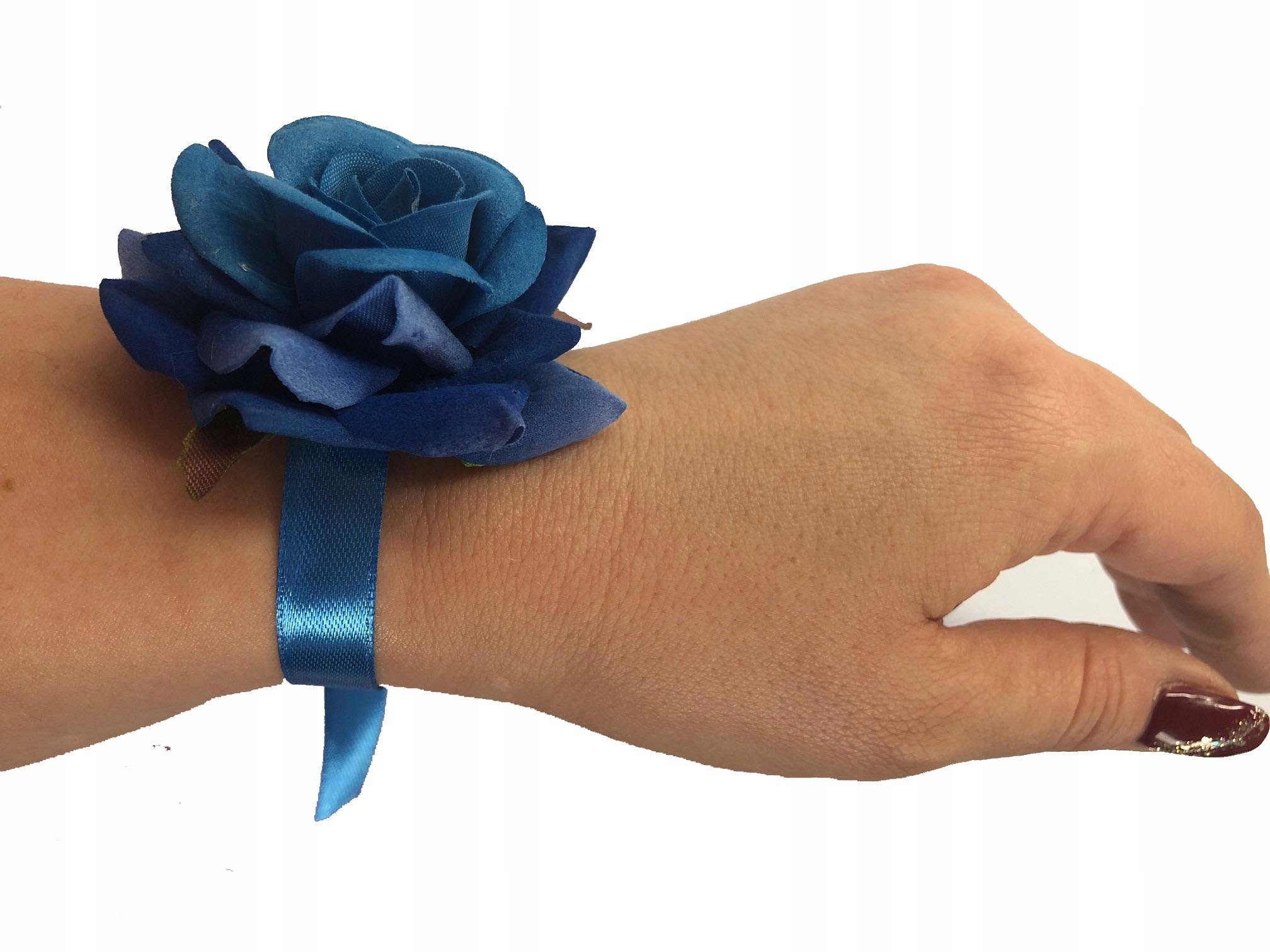 KOTYLIONY #40 DUŻE RÓŻE GRANATOWE KOTYLION RĘKĘ Rodzaj kotylion