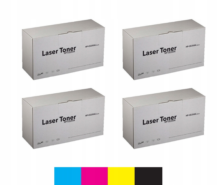 Nový 4x Toner CE250A CE251A CE252A CE253A CP3525X