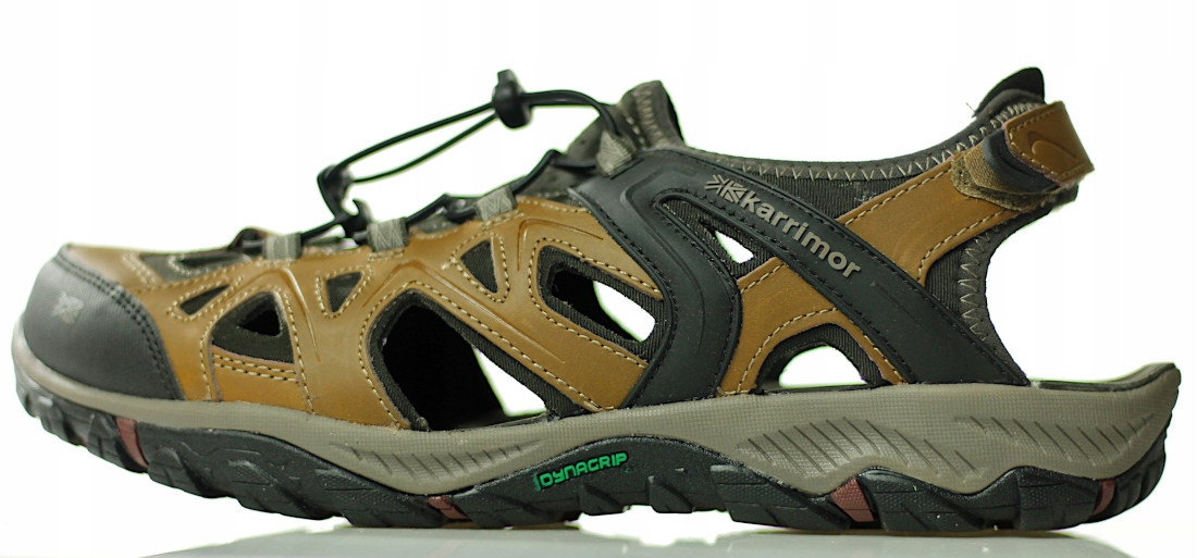 SANDAŁY W GÓRY TREKKINGOWE KARRIMOR SKÓRZANE R. 43 Wzór dominujący bez wzoru