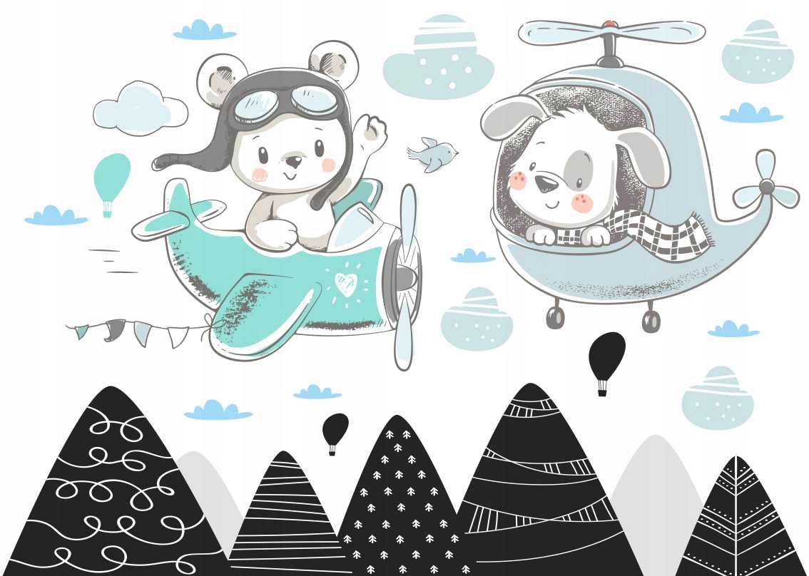 

Naklejki naklejka dla Dzieci na ścianę Auta Góry