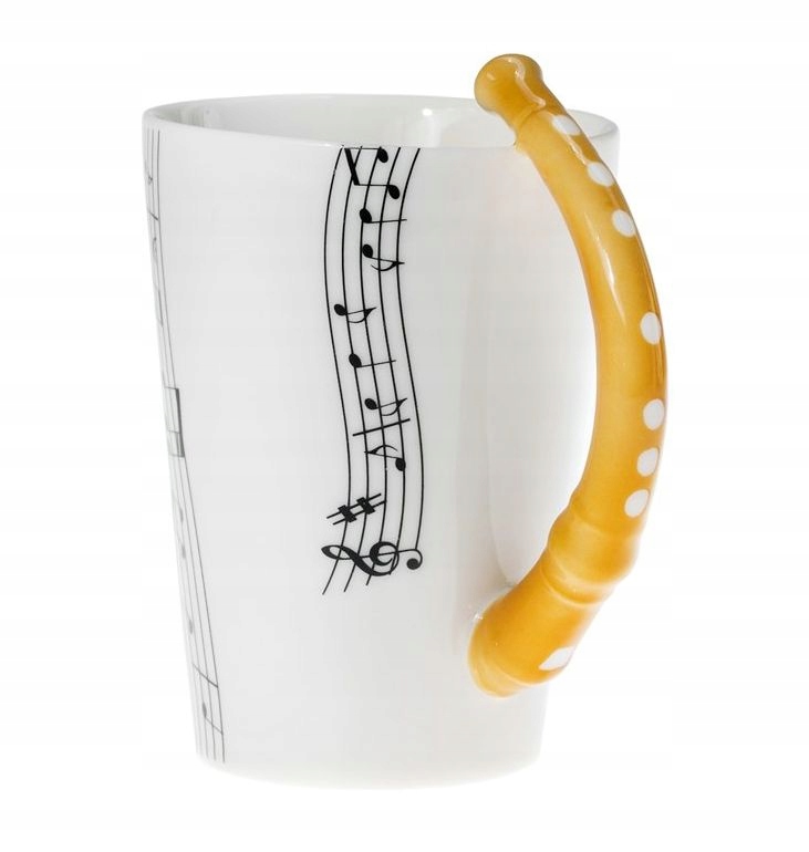 

Kubek Muzyka Muzyczny Flet Z Fletem Zamiast Ucha