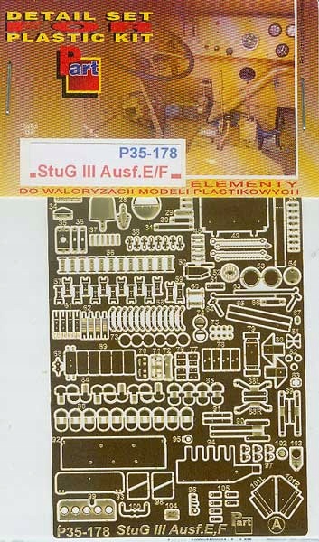 Část P35-178 1/35 Stug III Ausf.E/F (Dragon)