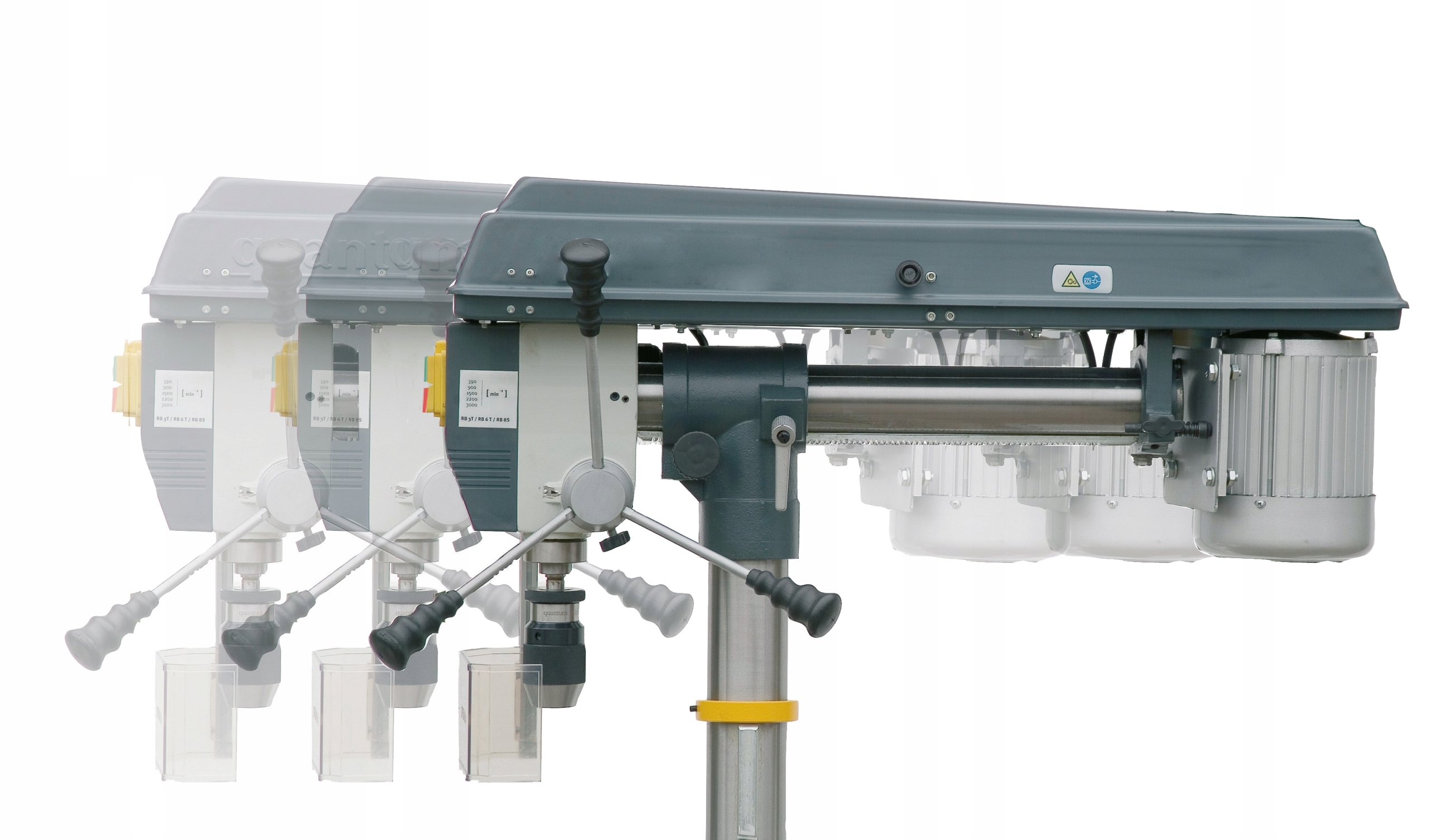 RB 6 T Wiertarka stołowa z napędem pasowym / 230V Marka Optimum