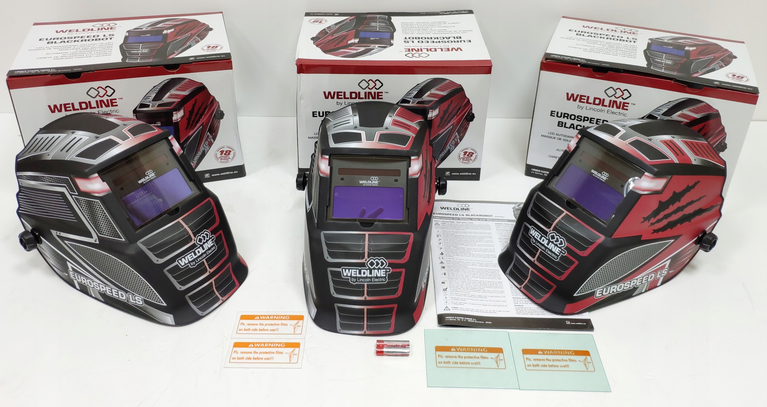 Przyłbica auto. Lincoln Weldline EuroSPEED LS 9-13