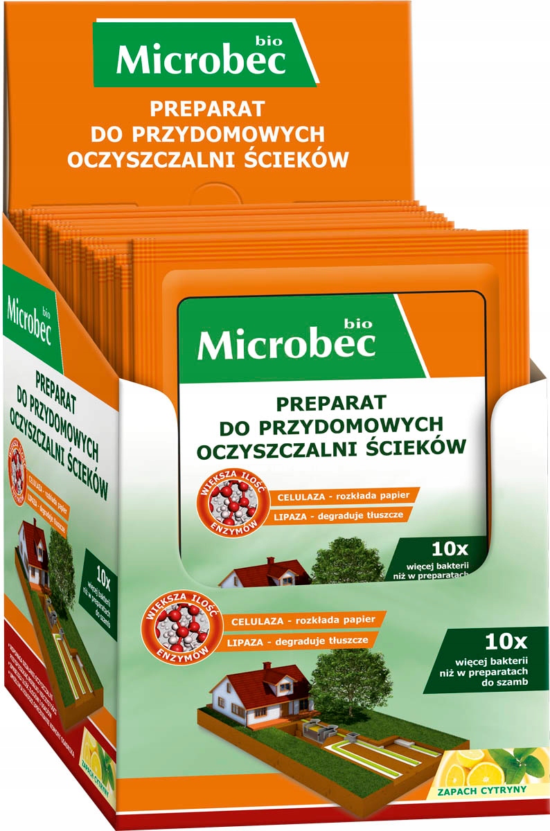 

Nowy Microbec Bakterie Saszetki Do Poś 18szt x 25g