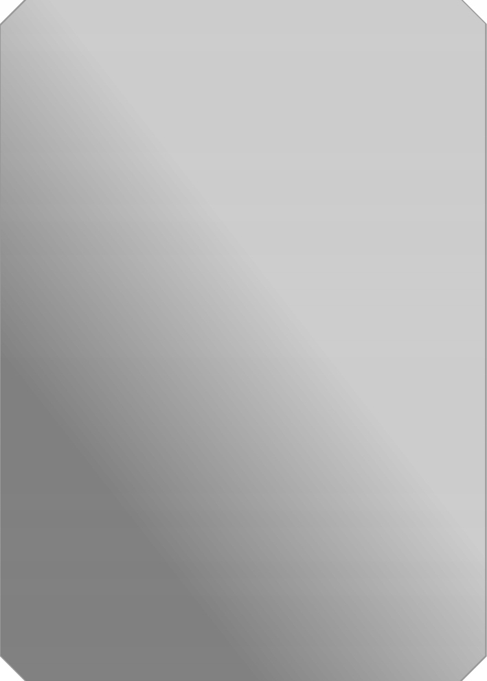 Lustro Bezpieczne Plexi akrylowe 25x35 cm model2